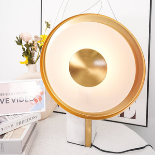 Tessain Lampe de Table Minimaliste en Marbre