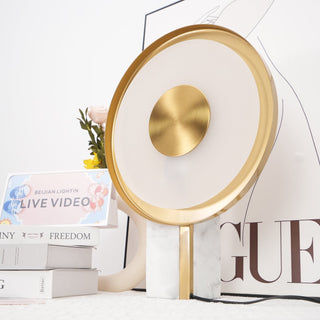 Tessain Lampe de Table Minimaliste en Marbre