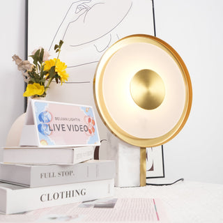 Tessain Lampe de Table Minimaliste en Marbre