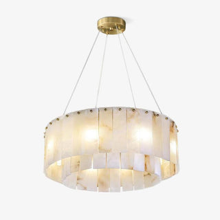 Zelaean Albâtre Ronde Pendentif Lumière