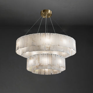 Zelaean Albâtre Ronde Pendentif Lumière
