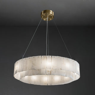 Zelaean Albâtre Ronde Pendentif Lumière