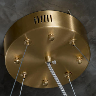 Zelaean Albâtre Ronde Pendentif Lumière