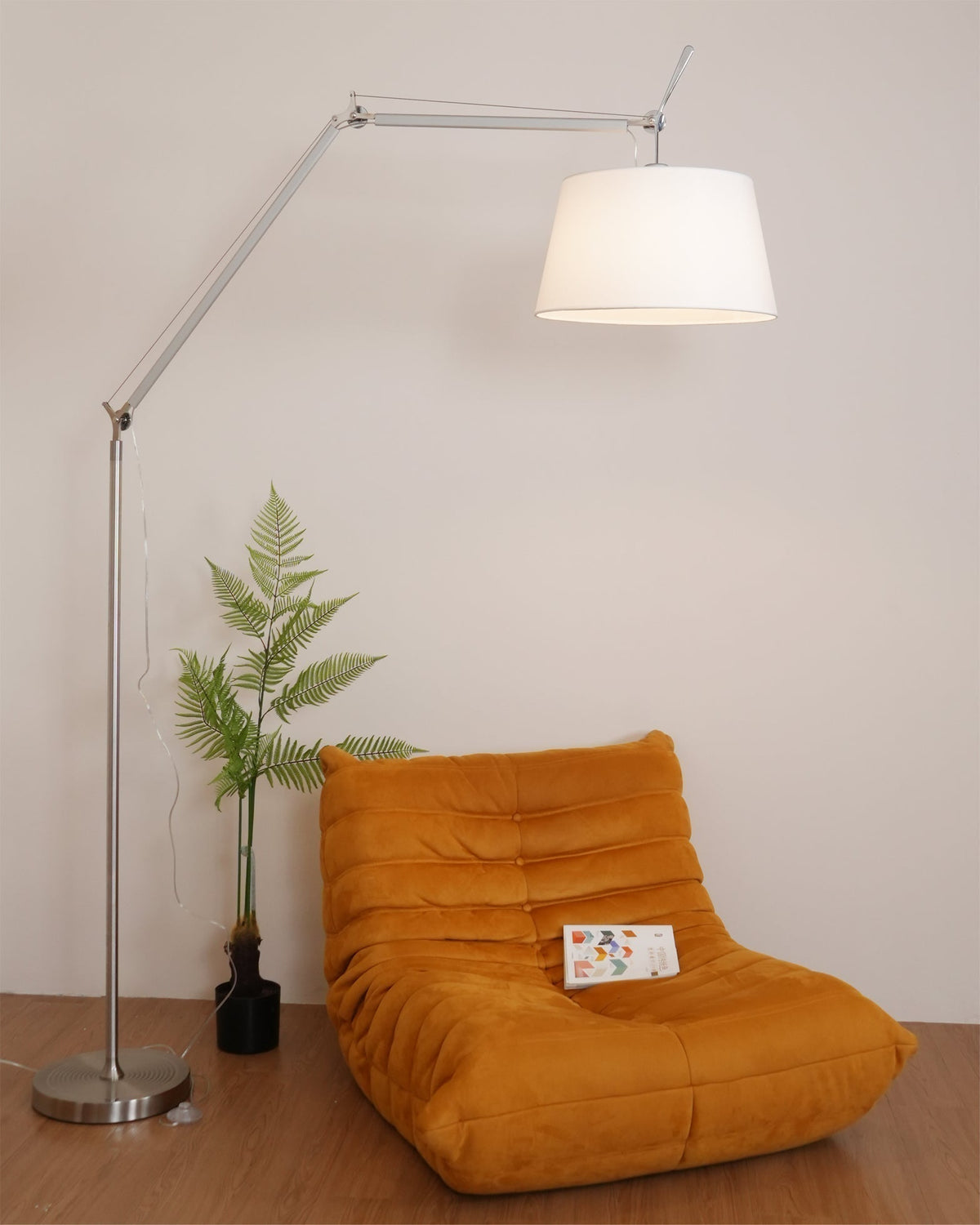 Ciroce Lampadaire Industriel en Tissu
