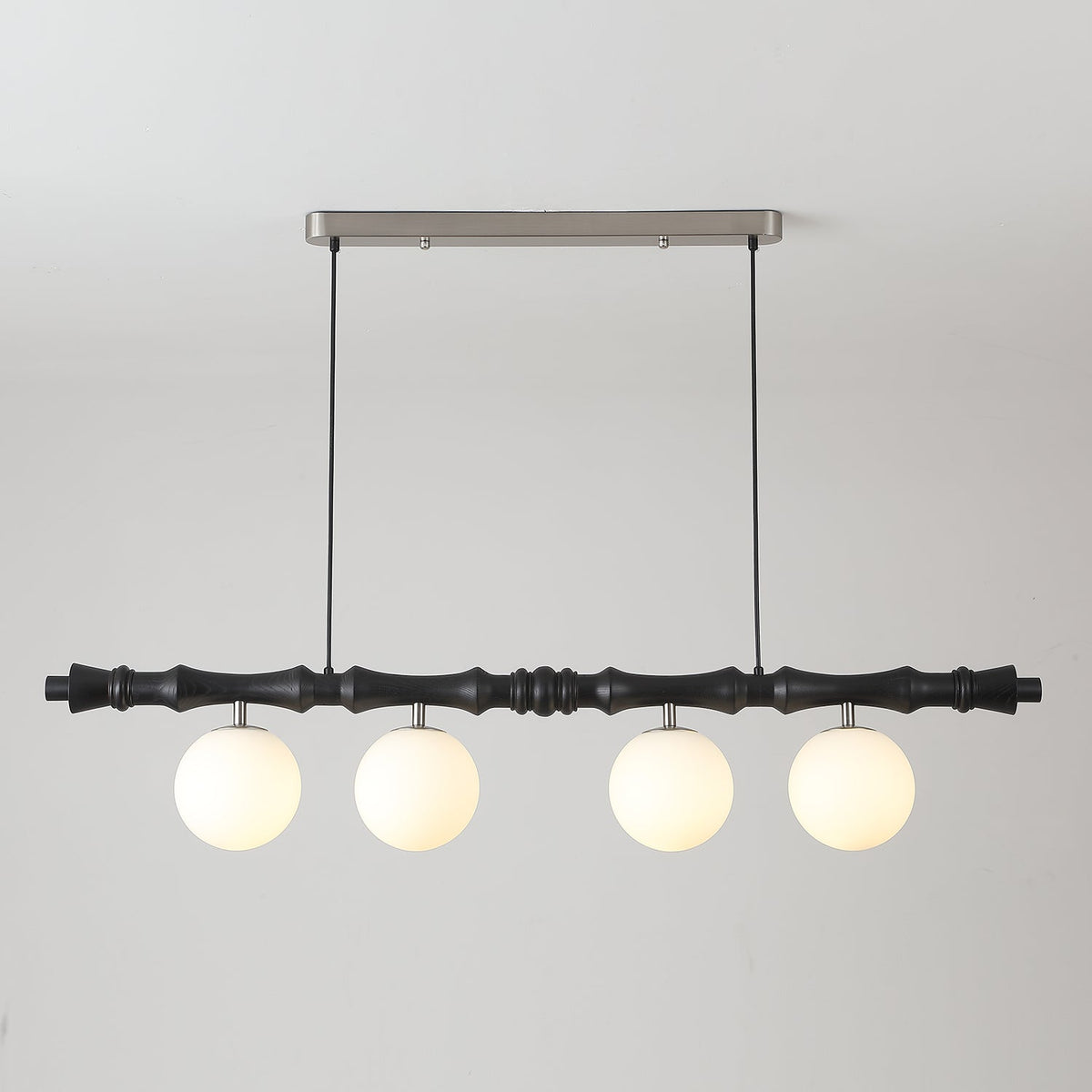 Bivio Wooden Pendant Light-Neutral Decor