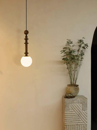 Vesera Suspension industrielle en bois