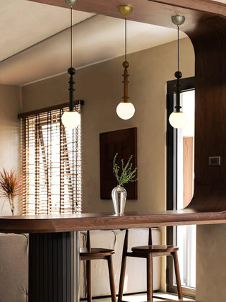 Vesera Suspension industrielle en bois