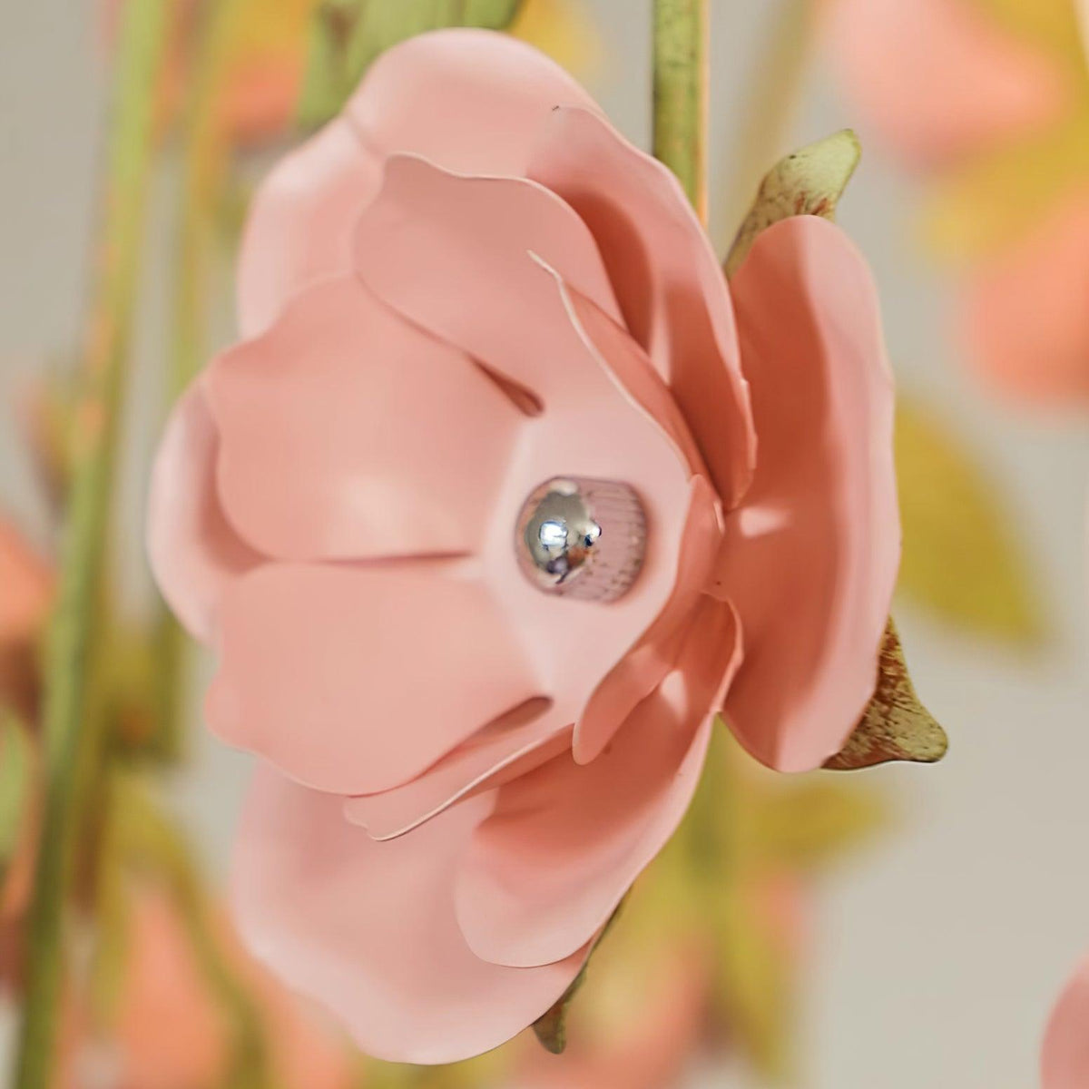 Bellova Floral Chandelier-Neutral Decor