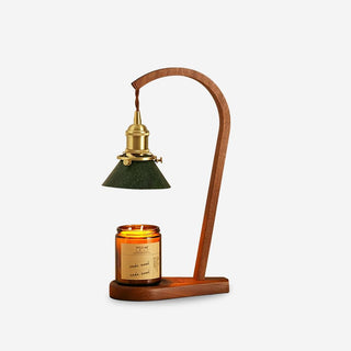 Aldorira Bois Lampe de Table Moderne du Milieu du Siècle