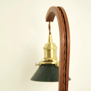 Aldorira Bois Lampe de Table Moderne du Milieu du Siècle