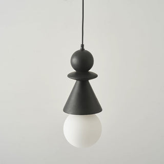 Aphais Suspension Moderne Minimaliste Rook Bois Verre