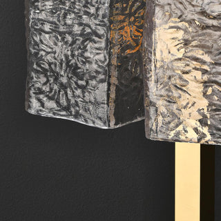 Blyn Lampe de Table Laiton Verre Artistique de Table