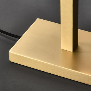 Blyn Lampe de Table Laiton Verre Artistique de Table