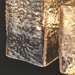 Blyn Lampe de Table Laiton Verre Artistique de Table
