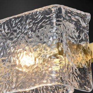 Blyn Lampe de Table Laiton Verre Artistique de Table