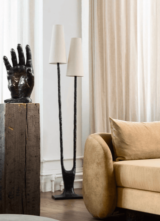 Roots Floor Lamp-Neutral Decor