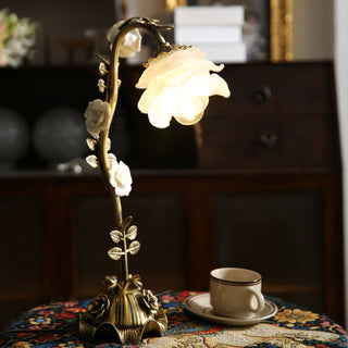 Liorarena Lampe de Table Floral