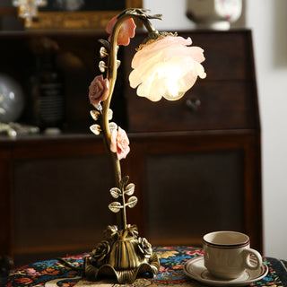 Liorarena Lampe de Table Floral