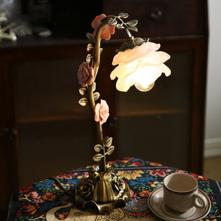 Liorarena Lampe de Table Floral