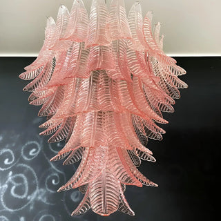 Aurora Lustre en Verre Cascadant Romantique