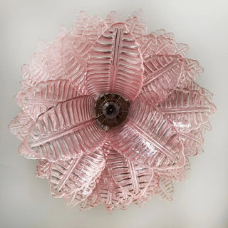 Aurora Lustre en Verre Cascadant Romantique