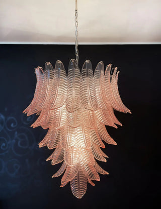 Aurora Lustre en Verre Cascadant Romantique