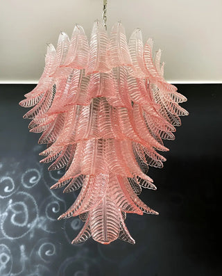 Aurora Lustre en Verre Cascadant Romantique