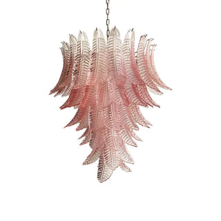 Aurora Lustre en Verre Cascadant Romantique