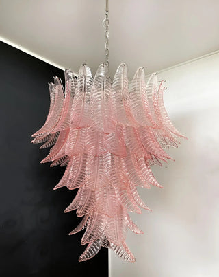 Aurora Lustre en Verre Cascadant Romantique