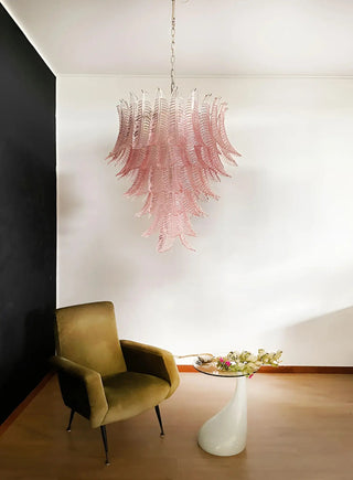 Aurora Lustre en Verre Cascadant Romantique