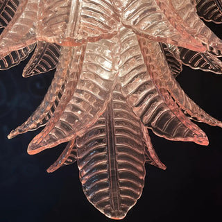 Aurora Lustre en Verre Cascadant Romantique