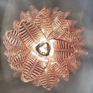 Aurora Lustre en Verre Cascadant Romantique