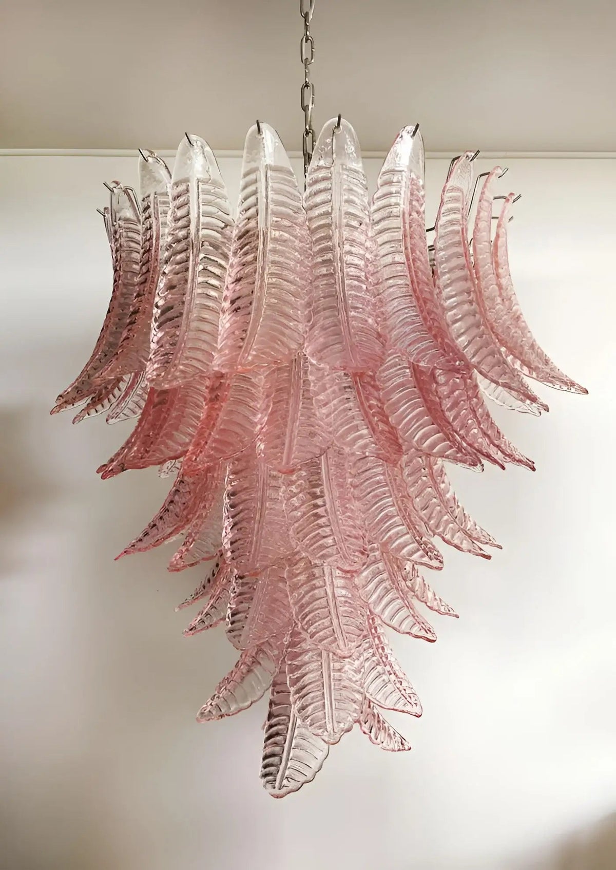 Wilaira Lustre en Verre Cascadant Romantique
