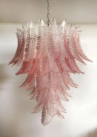 Aurora Lustre en Verre Cascadant Romantique