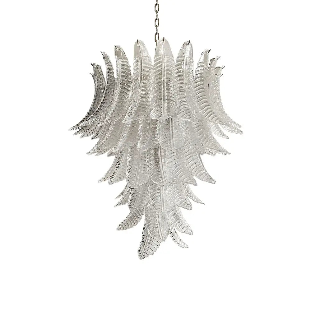 Mavilia Lustre Transparent Verre Feuille Cascadant Élégant