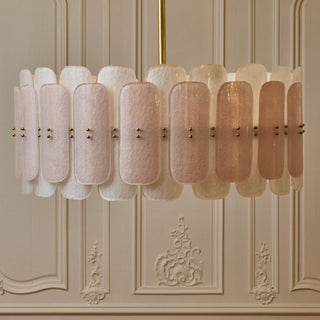 Rosalinne Petal Chandelier-Neutral Decor