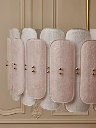 Rosalinne Petal Chandelier-Neutral Decor