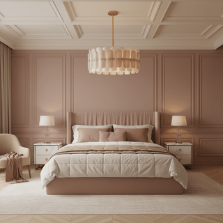 Rosalinne Petal Chandelier-Neutral Decor