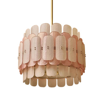 Rosalinne Petal Chandelier-Neutral Decor