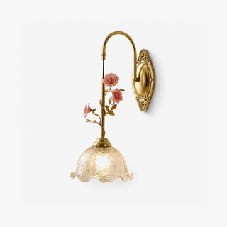 Rosamie Rose Wall Sconce-Neutral Decor