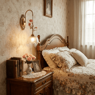 Rosamie Rose Wall Sconce-Neutral Decor