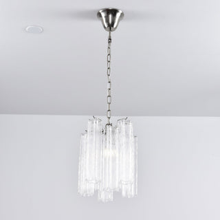 Aurora Lustre Rose Dégradé Murano Verre