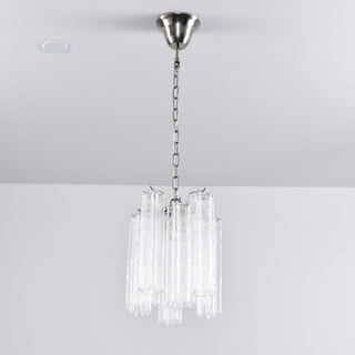Aurora Lustre Rose Dégradé Murano Verre