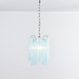 Aurora Lustre Rose Dégradé Murano Verre