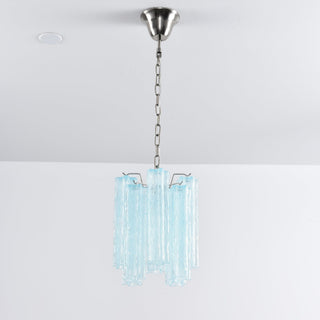 Aurora Lustre Rose Dégradé Murano Verre