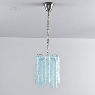 Aurora Lustre Rose Dégradé Murano Verre
