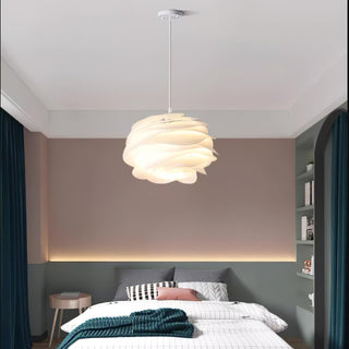 Solara Lampe suspendue en PVC motif rose floral superposé romantique
