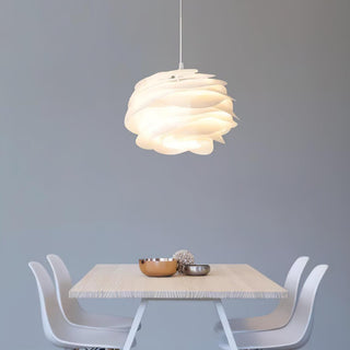 Solara Lampe suspendue en PVC motif rose floral superposé romantique