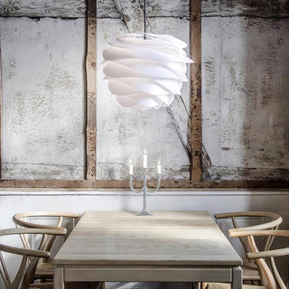 Solara Lampe suspendue en PVC motif rose floral superposé romantique