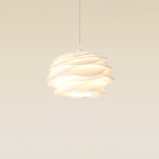 Solara Lampe suspendue en PVC motif rose floral superposé romantique